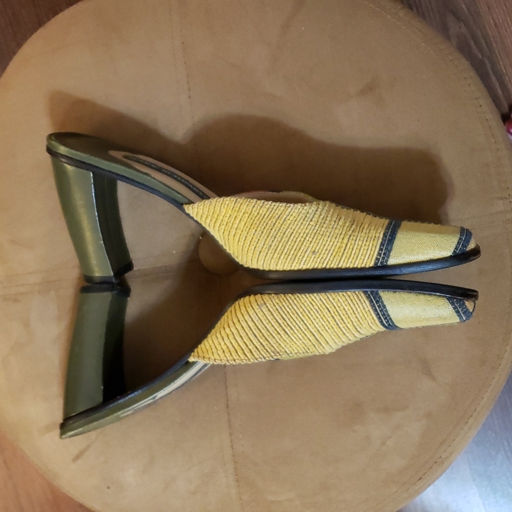 Mark Schwartz Color-Block Mules - Picture 7 of 11